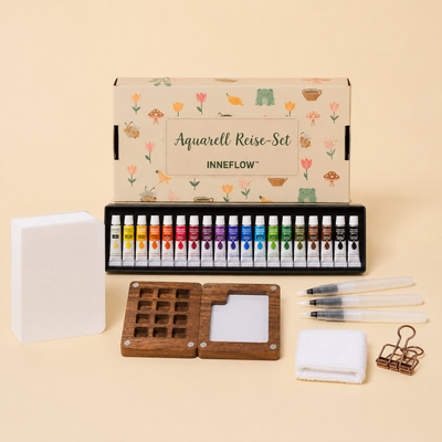 INNEFLOW™ Aquarell Reise-Set