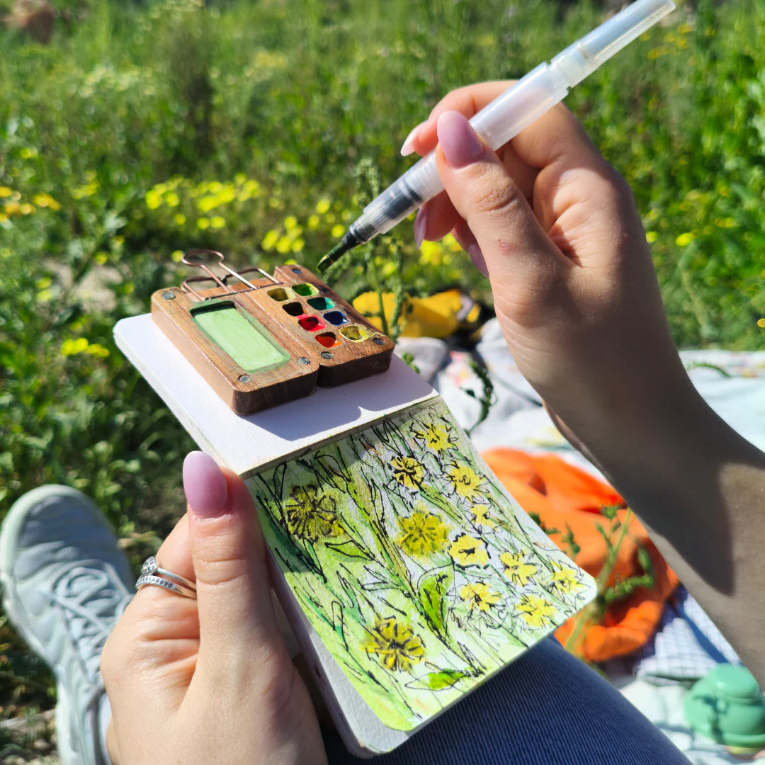 INNEFLOW™ Aquarell Reise-Set